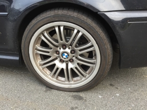 Flat Continental DW on E46 M3