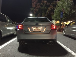 New 2015 Subaru WRX Limited Rear