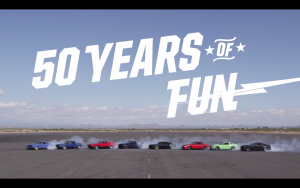 50 years of mustang