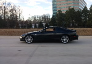 Black RHD Z32 Nissan 300ZX