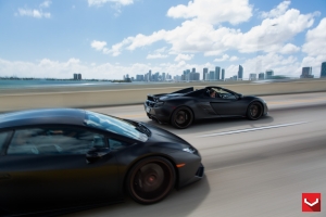 Lamborghini Huracan and McLaren 650S Spider Vossen