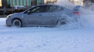 2015 WRX Snow Drift