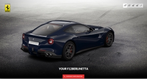 Ferrari F12 Berlinetta build your own