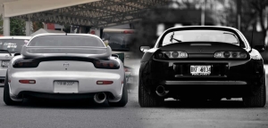 Mazda FD RX-7 vs. Toyota Supra MKIV