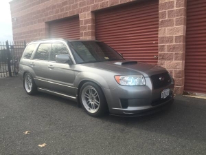 2007 Subaru Forester with STI parts