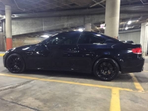 Black 2008 BMW M3 DCT