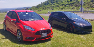 Stock and Modified Ford Fiesta STs
