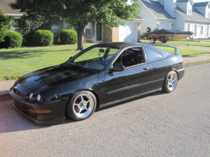 Black Acura Integra GS-R