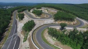 Palmer Motorsports Park Twisting Through Mountain