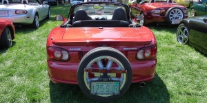 Miata spare tire mount
