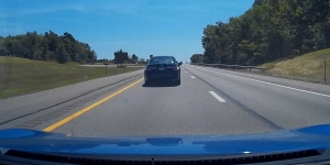 Left lane highway blocker