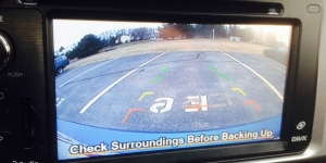 BRZ backup camera