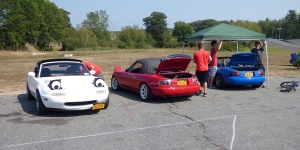 Track Night Miatas