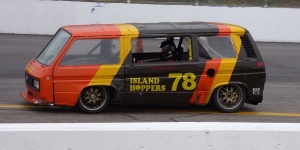 Vanagon body, MR2 inside