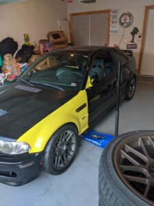 Josh's black E46 M3