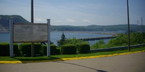 Canso Causeway from Cape Breton Island