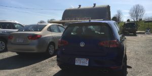 Ice cream run in the Golf R