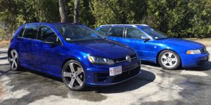 VW Golf R and Audi S4 Avant