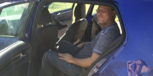 Golf R back seat