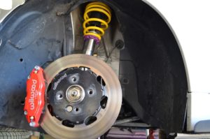 Alter Ego brakes and suspension