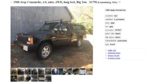 Jeep Comanche for sale