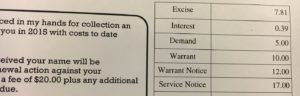 Excise tax bill