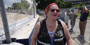 Covered in mud