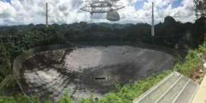 Arecibo radio telescope, Puerto Rico