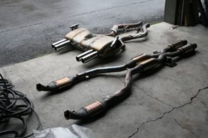 S65 Stock Exhaust