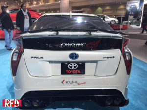 Evasive Toyota Prius
