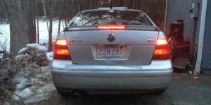 VW Jetta tail lights