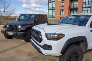 Jeep Wrangler vs. Tacoma TRD Pro