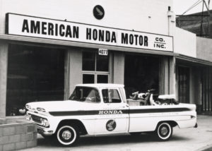Chevy delivery pickup truck for American Honda