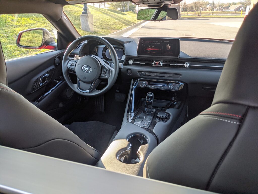 2021 Toyota Supra Interior