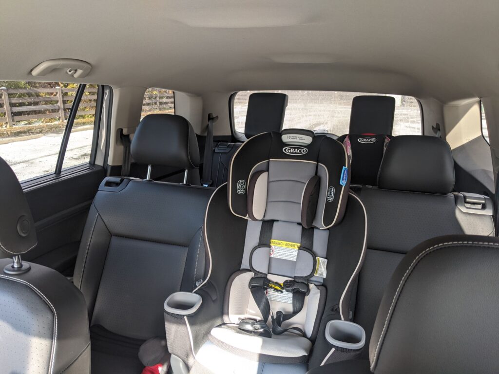 Child LATCH seat in 2021 Atlas SE R-Line
