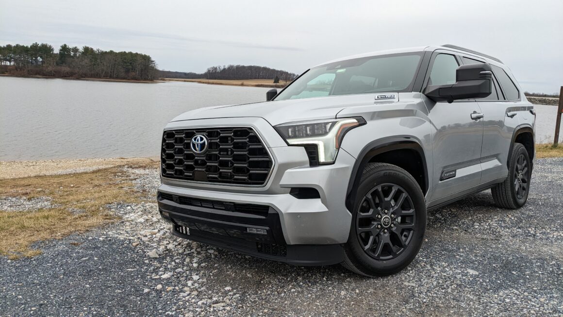 2023 Toyota Sequoia Platinum hero