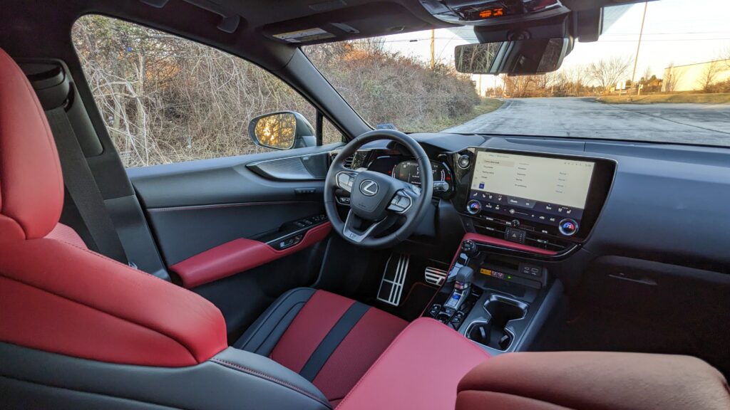 2023 Lexus NX 350 interior