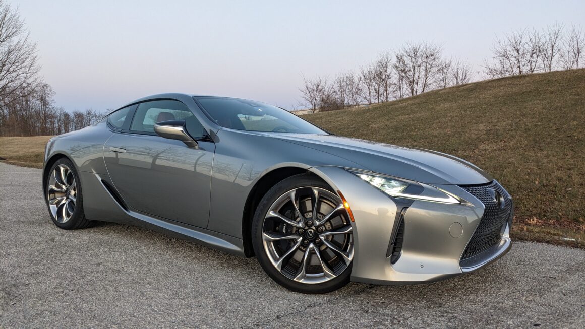 2023 Lexus LC500h hero